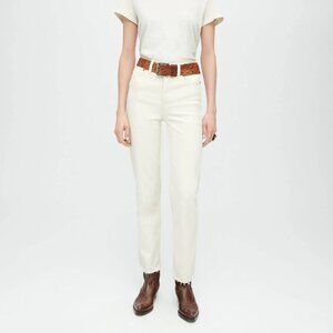 RE/DONE Comfort Stretch High Rise Stove Pipe Vintage White Jeans
